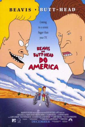 Beavis y Butt-head recorren América (1996)