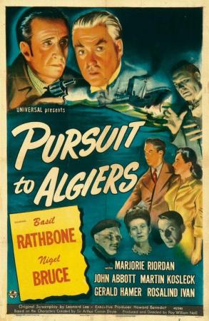 Sherlock Holmes: persecución en Argel (1945)