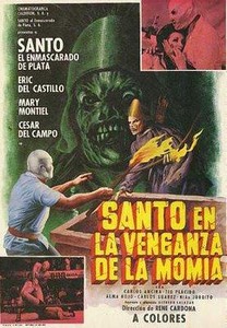 Santo en la venganza de la momia (1971)