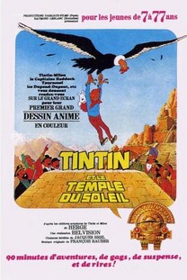 Tintí­n en el templo del sol (1970) - Película
