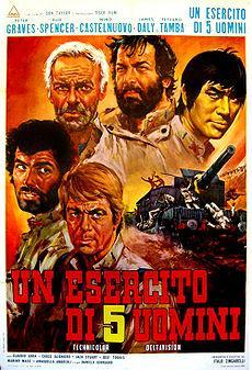Un ejército de cinco hombres (1969) - Película